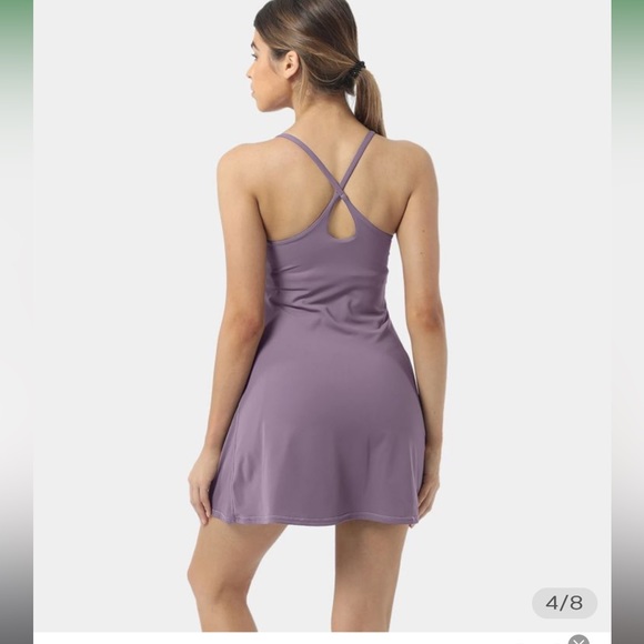 Workout dress with built in bra and shorts with pockets - Picture 2 of 3